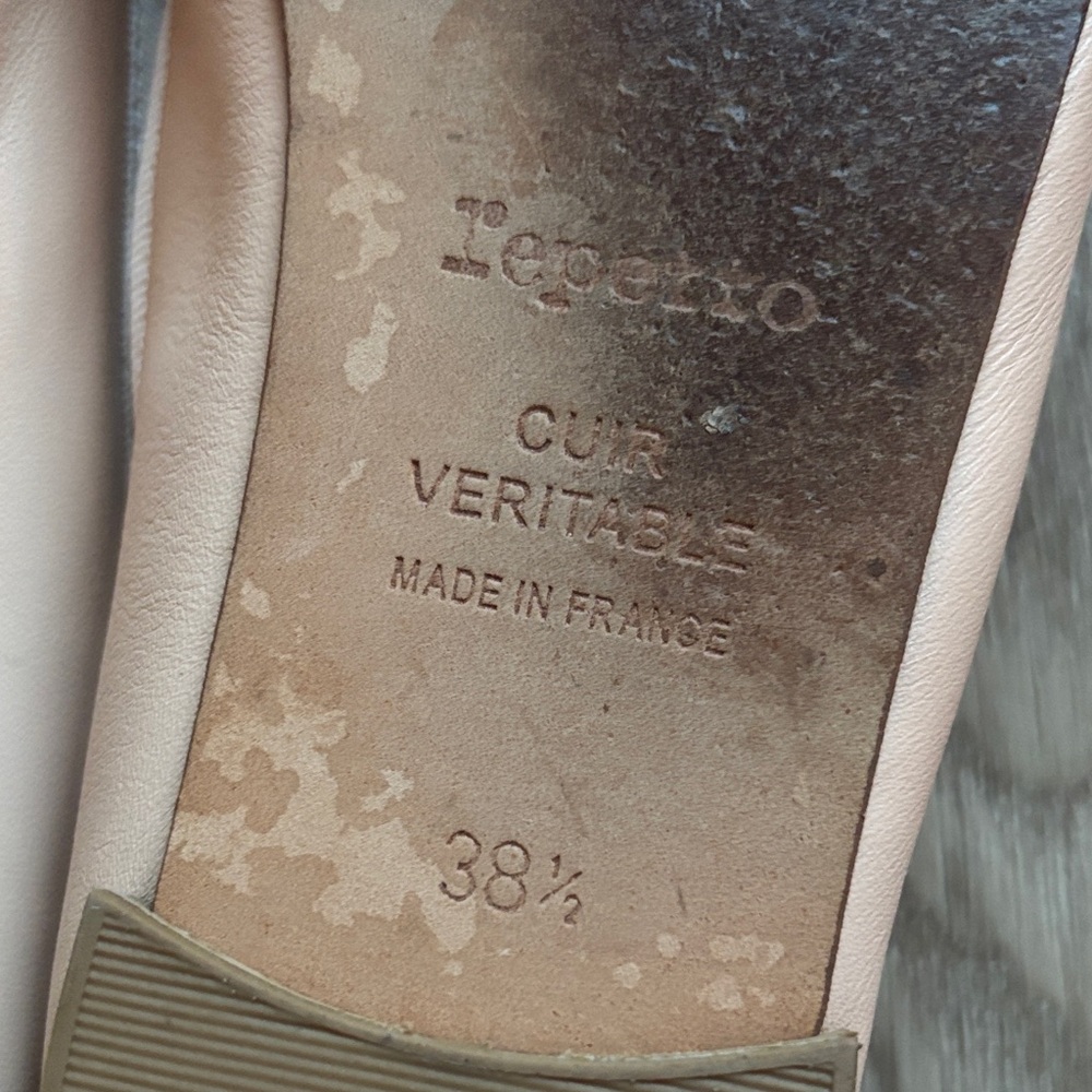 Repetto Blush Pink Ballet Flats - Picture 6 of 10